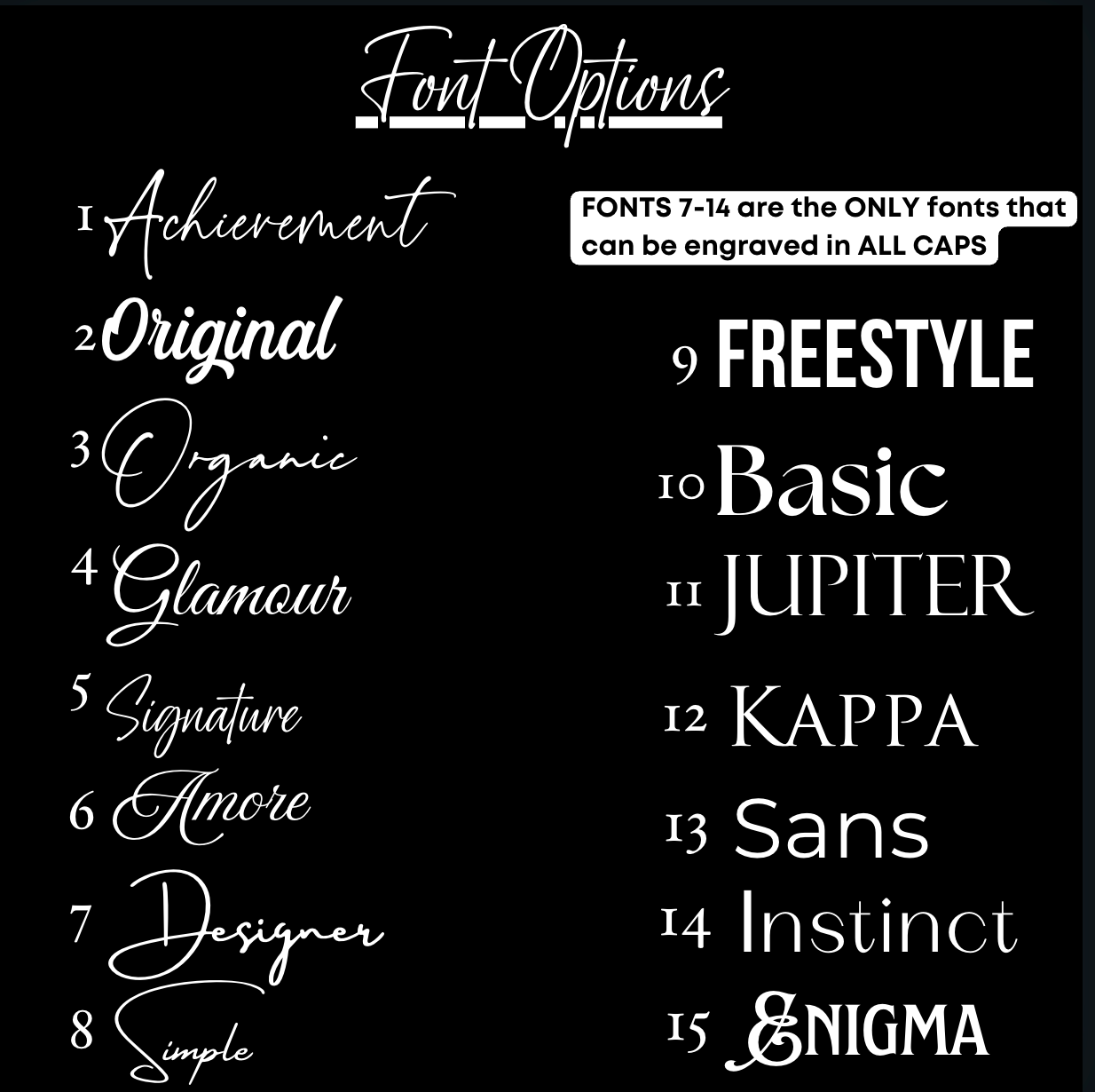 DESIGN YOUR OWN Custom Engraved Tumbler - 20 oz