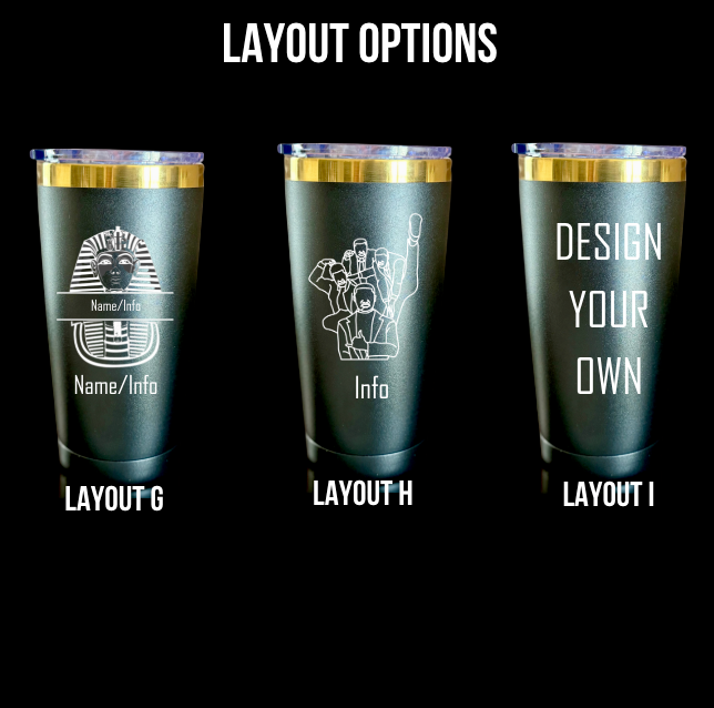 Alpha Phi Alpha Custom Engraved Tumbler - 20 oz