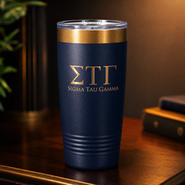 Sigma Tau Gamma Tumbler _Nuvision Kreations
