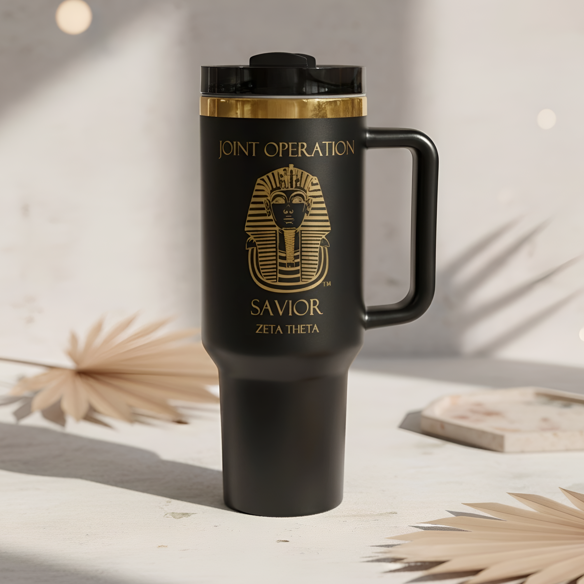 Alpha Phi Alpha Custom Engraved Tumbler –  40 oz