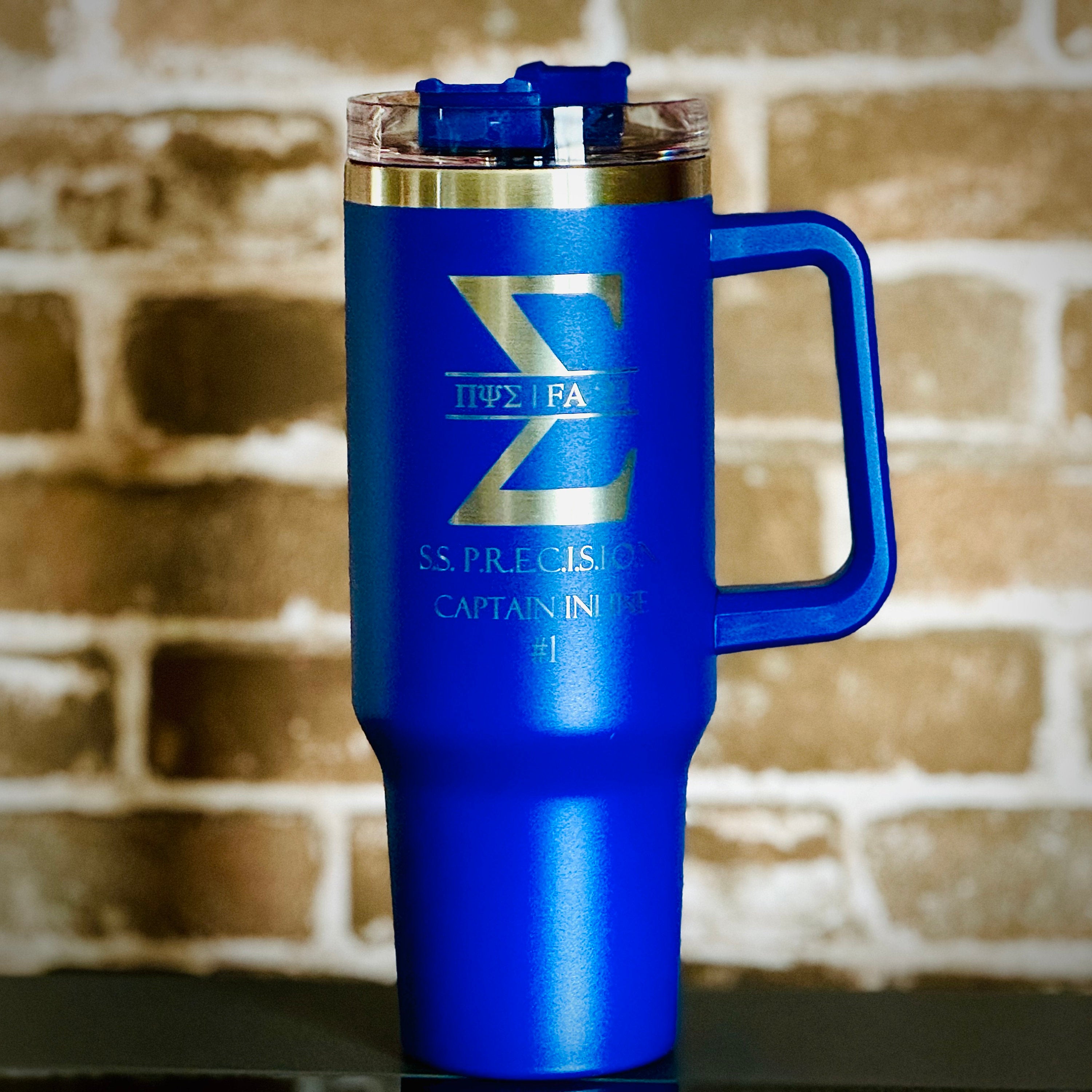 Custom Engraved Phi Beta Sigma Tumbler (40 oz) - nuvisionkreations