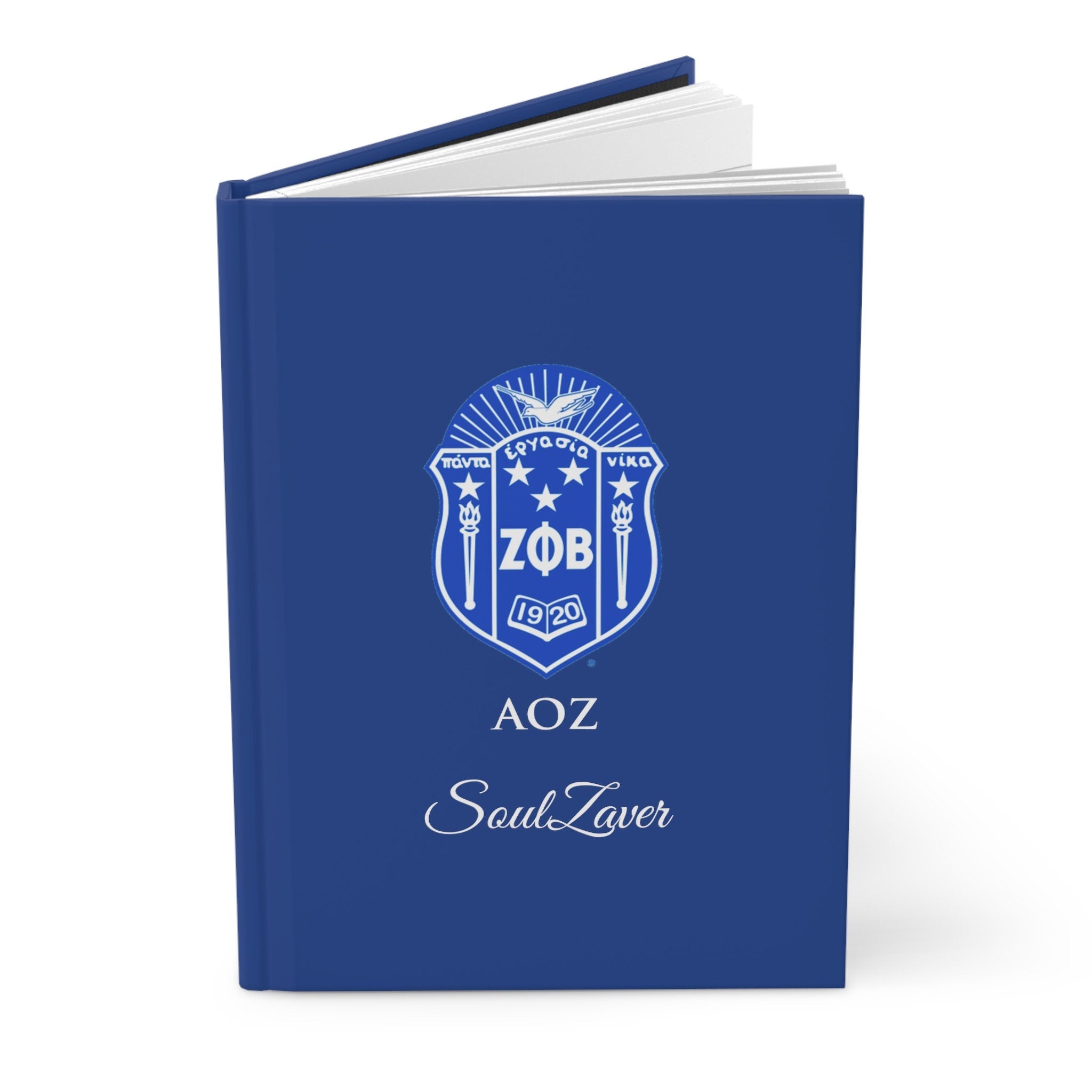 Custom Printed Zeta Phi Beta Notebook - nuvisionkreations