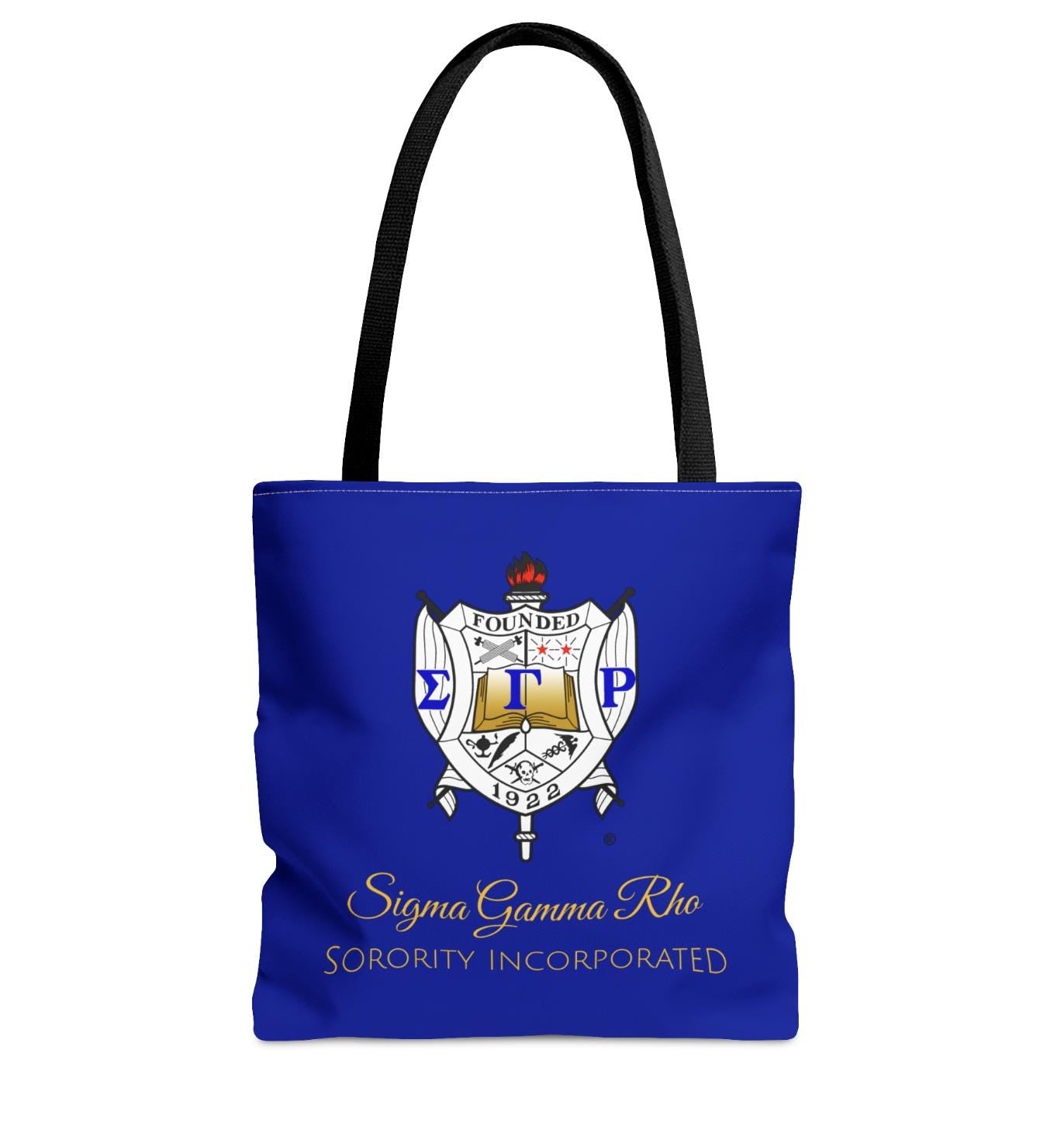 Sigma Gamma Rho Custom Tote Bag - nuvisionkreations