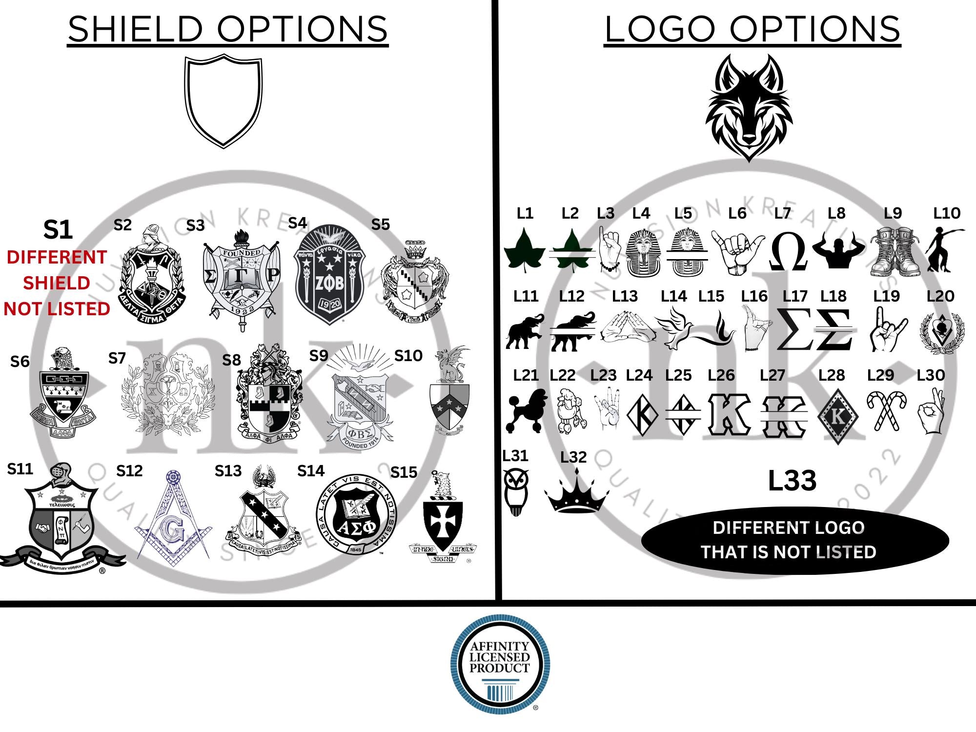 Custom Fraternity Engraved Whiskey Glass | Gift for Greek | Personalized Greek Drinking Glasses | Custom Mason Glasses - nuvisionkreations