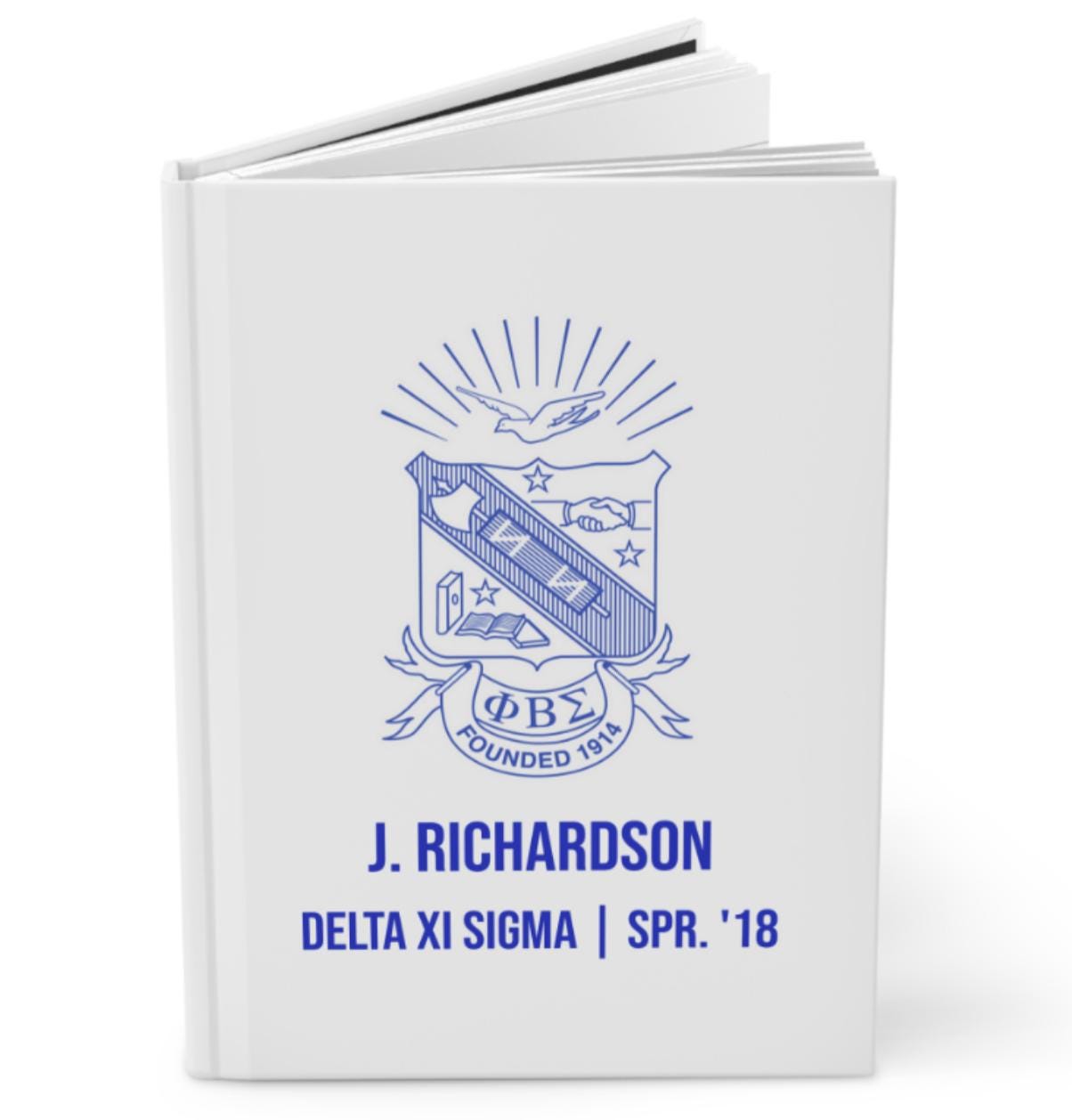 Custom Phi Beta Sigma Notebook - nuvisionkreations
