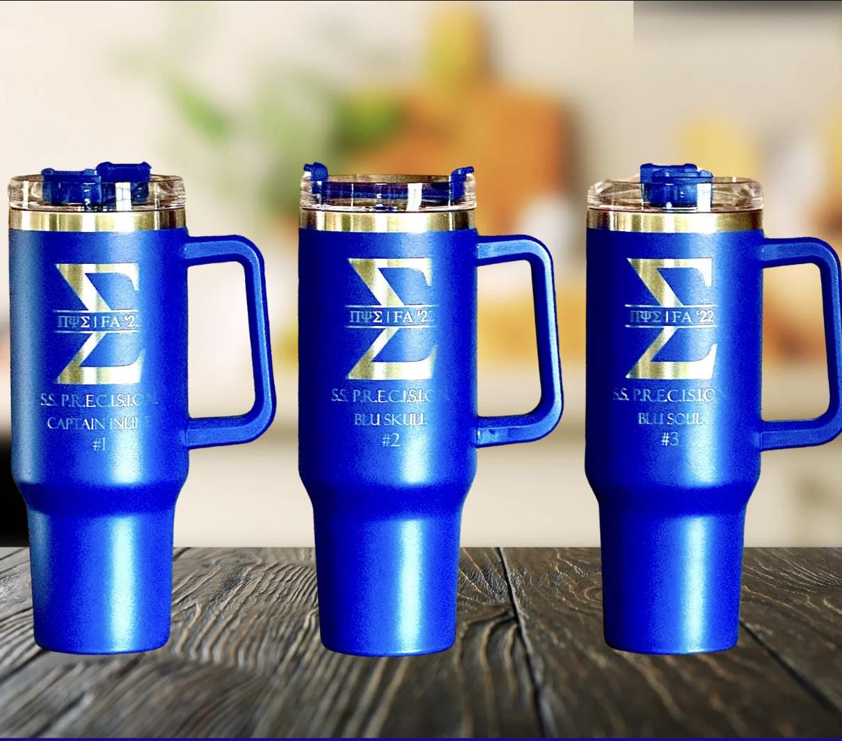 Custom Engraved Phi Beta Sigma Tumbler (40 oz) - nuvisionkreations