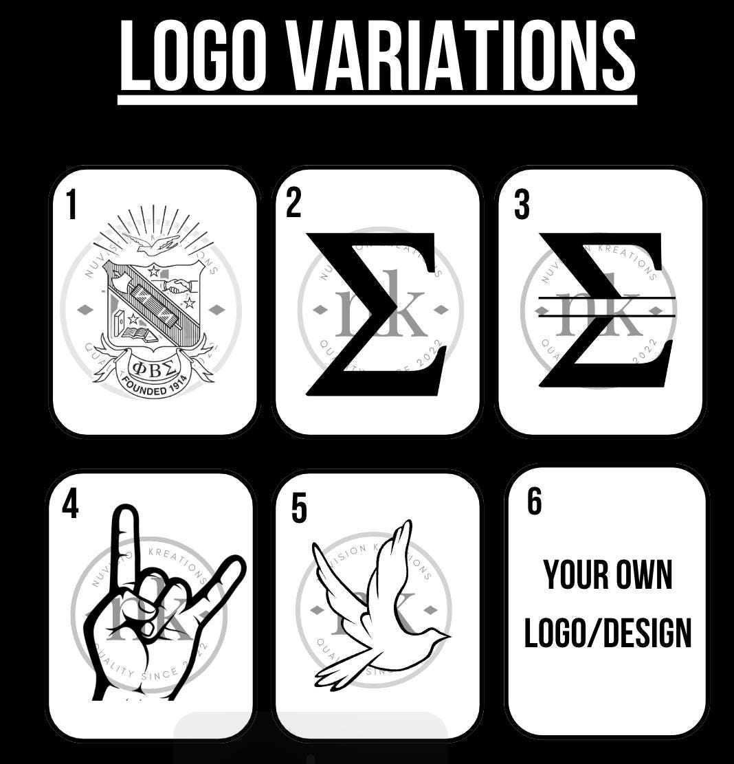 Phi Beta Sigma Custom Engraved Decanter Set - nuvisionkreations