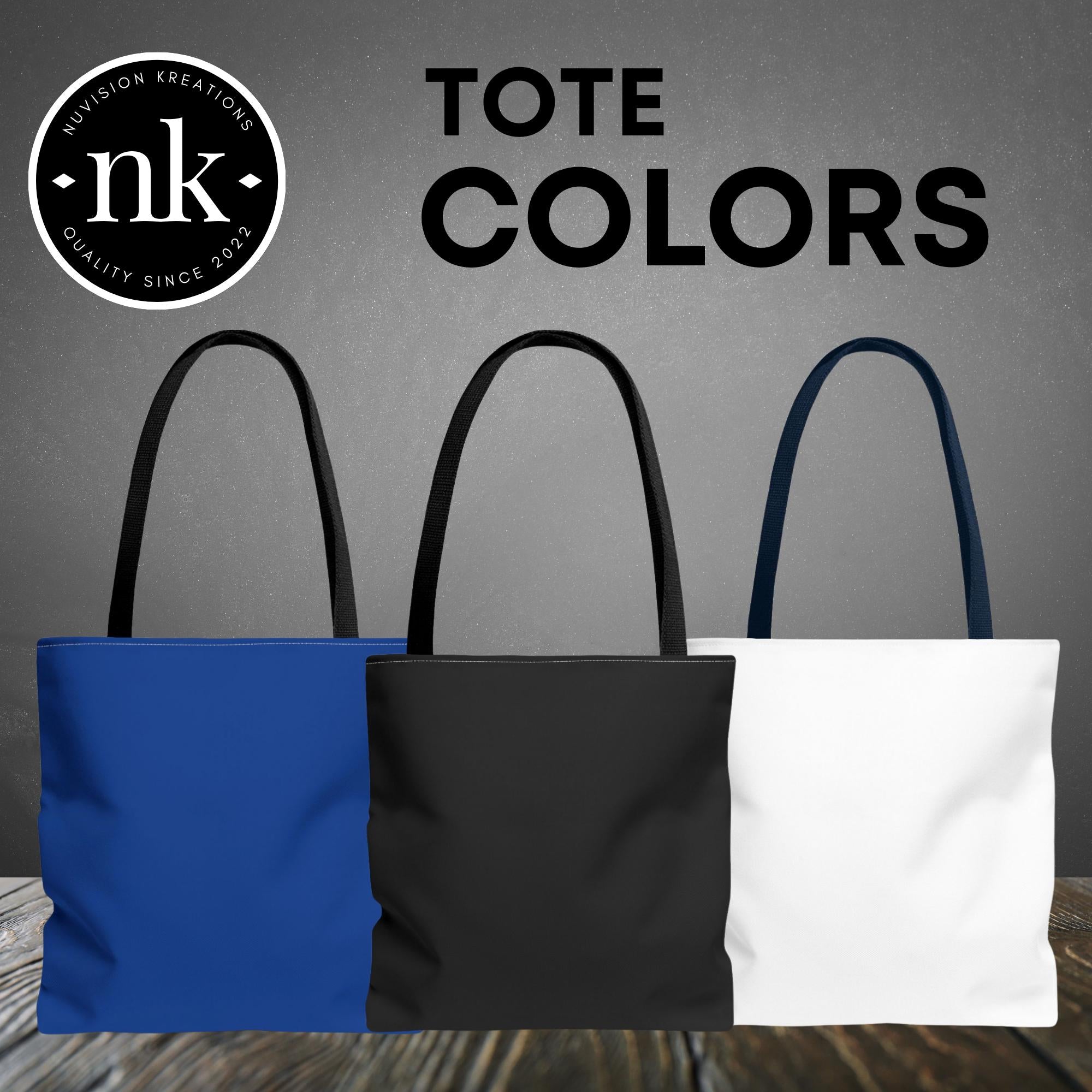 Zeta Phi Beta Custom Tote Bag - nuvisionkreations