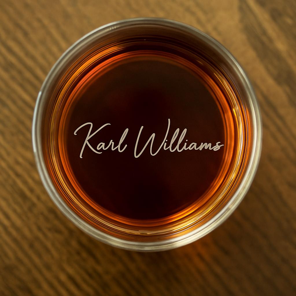 Custom Engraved Lowball Glass (10.5 oz) - nuvisionkreations