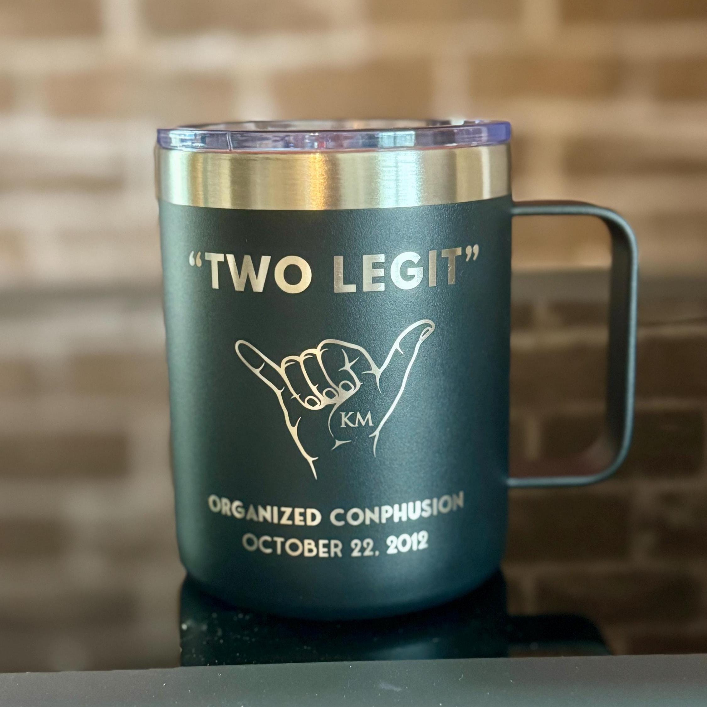 Custom Engraved Alpha Phi Alpha Cup, Alpha Coffee Mug (15 oz)