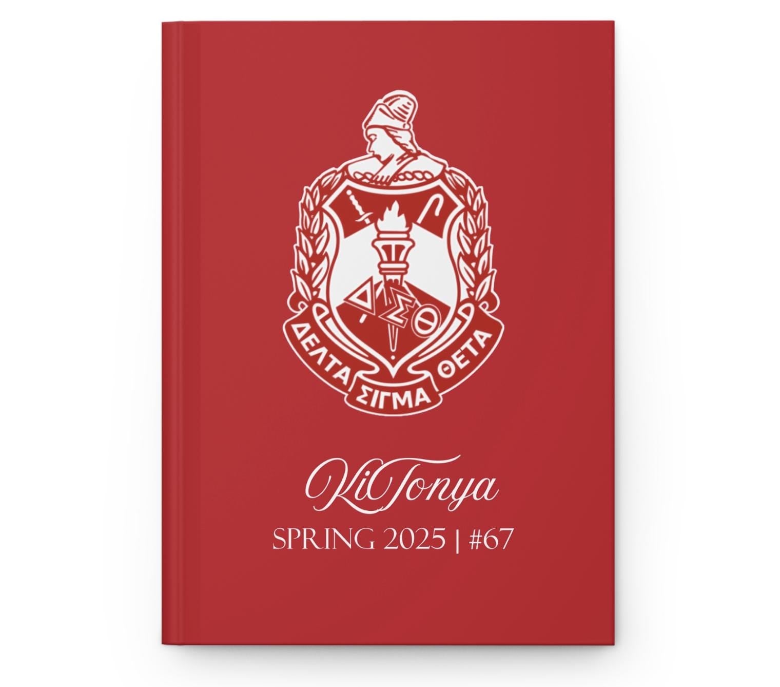 Custom Delta Sigma Theta Sorority, Inc. Hardcover Notebook, Custom Delta Journal