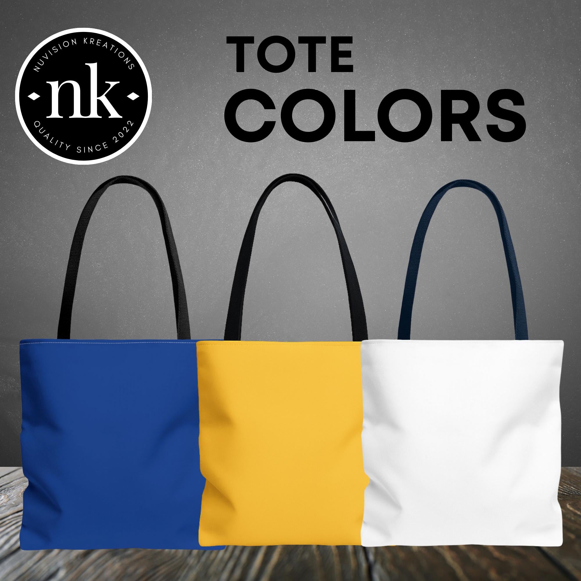 Sigma Gamma Rho Custom Tote Bag - nuvisionkreations