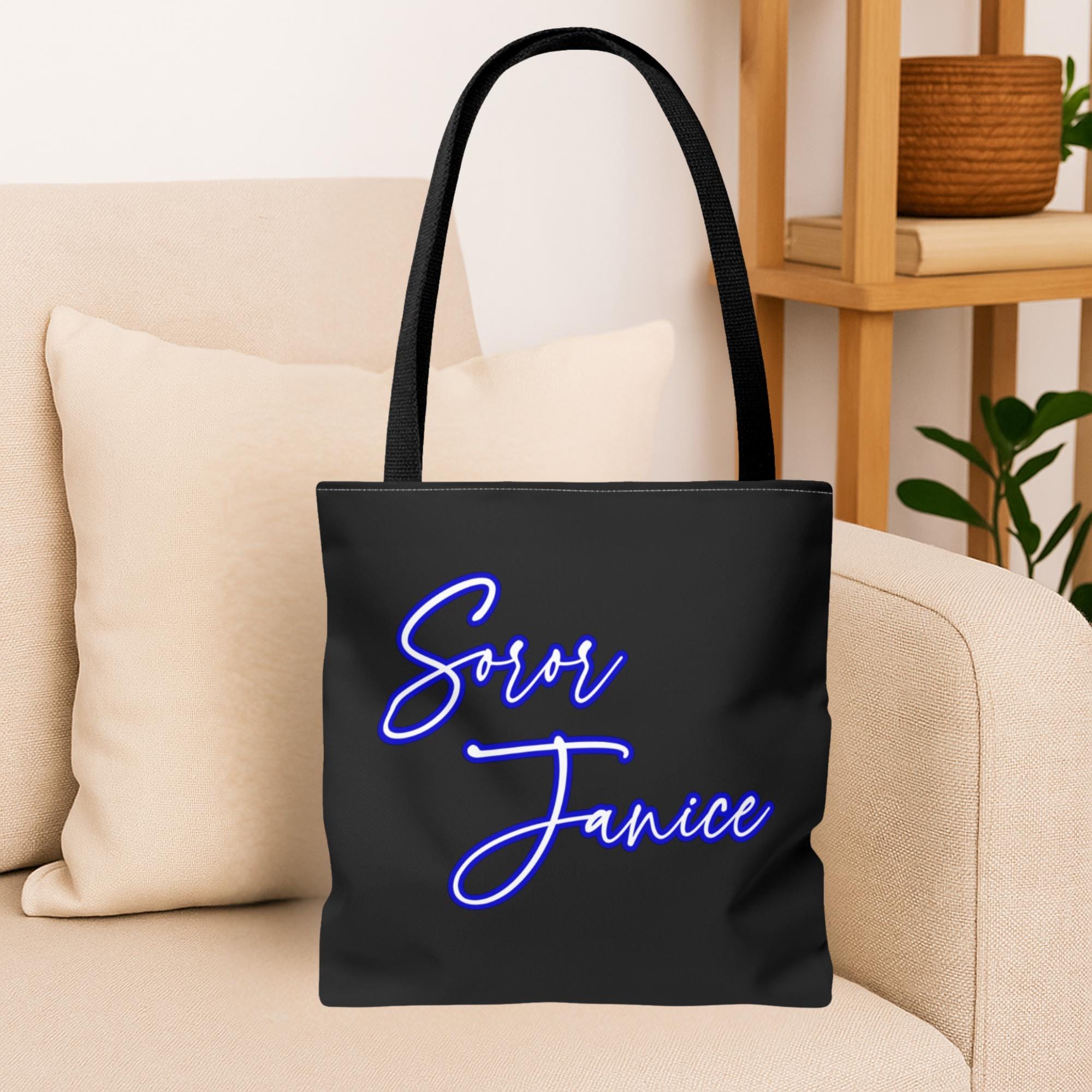 Zeta Phi Beta Custom Tote Bag - nuvisionkreations