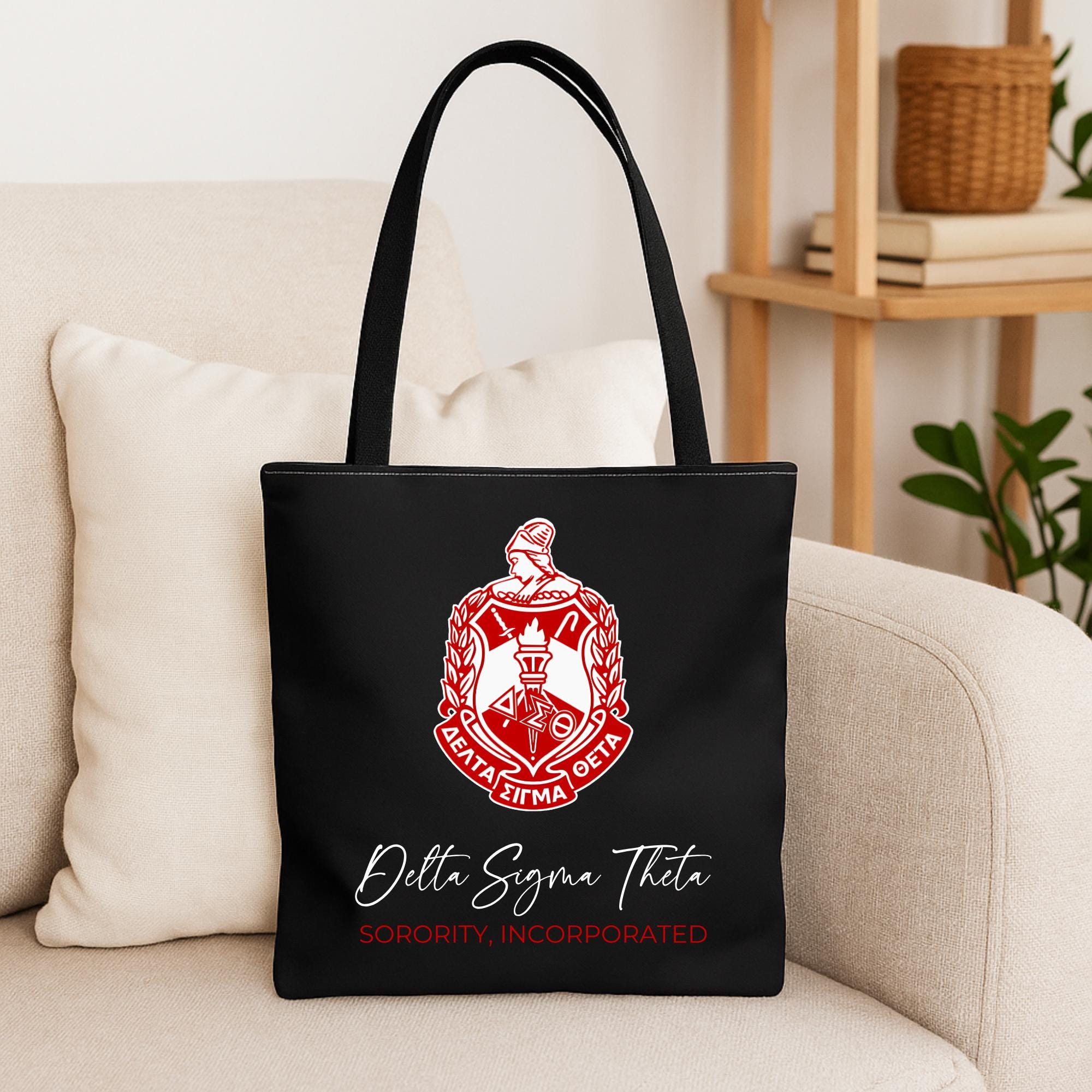 Delta Sigma Theta Custom Tote Bag - nuvisionkreations