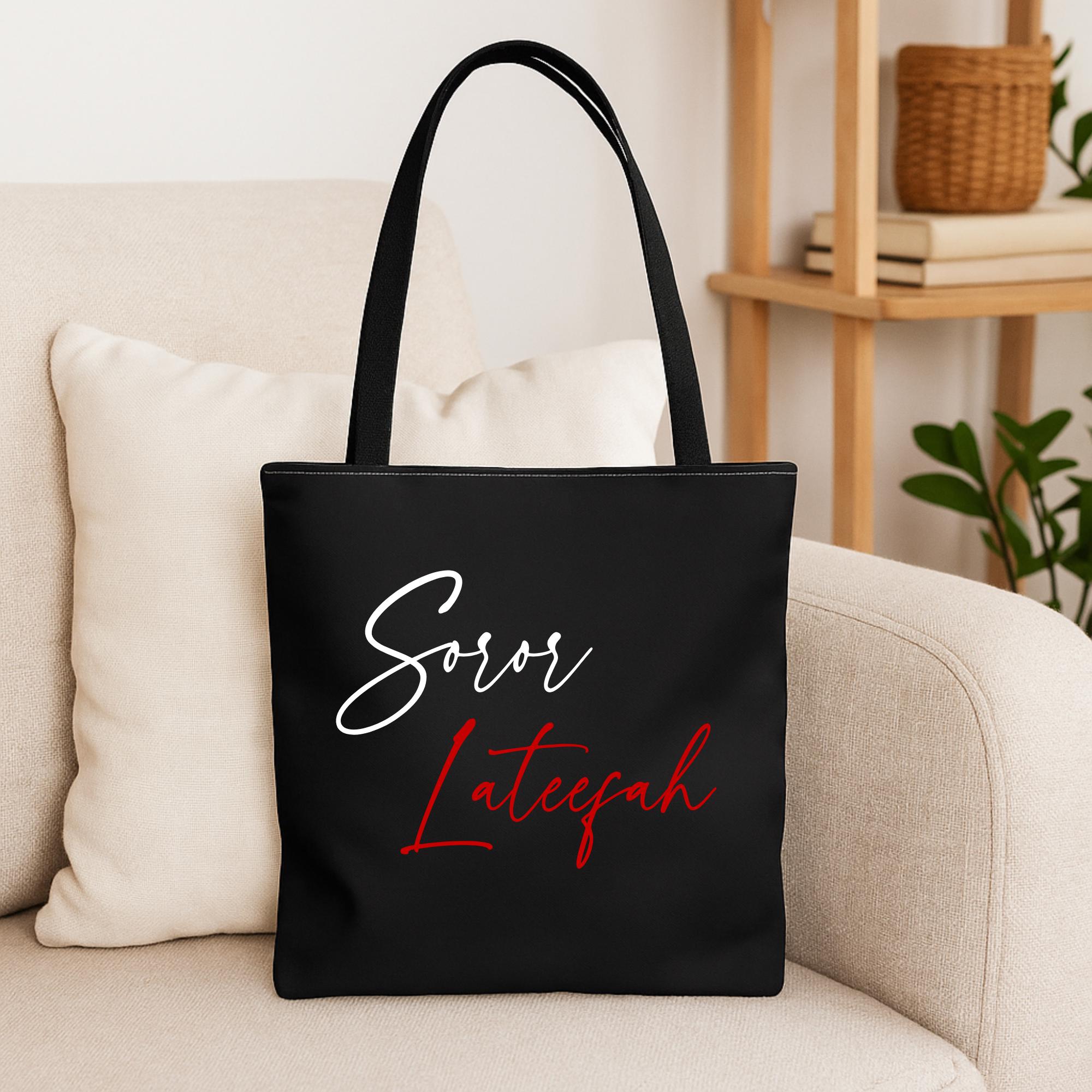 Delta Sigma Theta Custom Tote Bag - nuvisionkreations