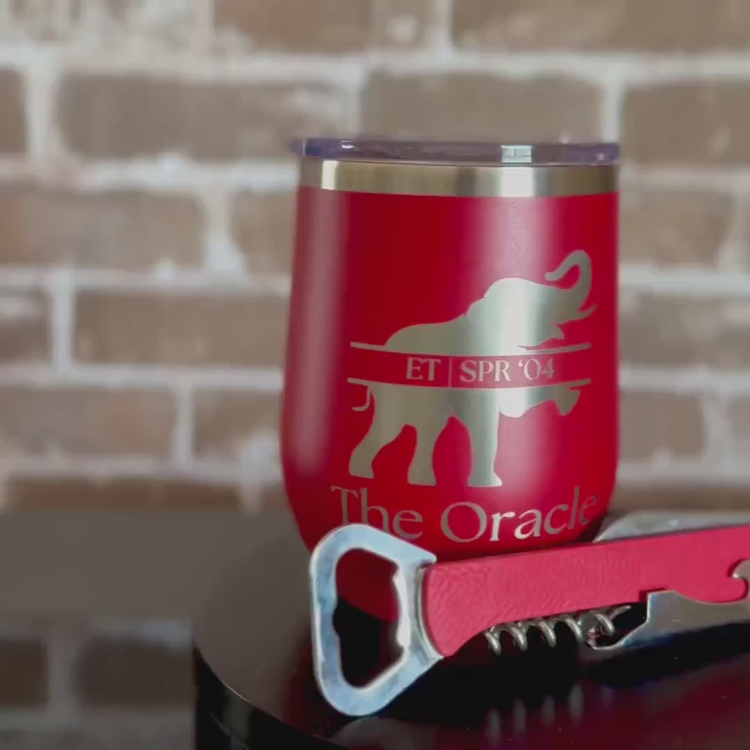 Custom Engraved Bottle Opener Multi-Tool (RED)
