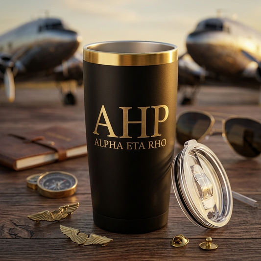 Alpha Eta Rho Tumbler