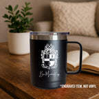Custom Engraved Alpha Phi Alpha Cup, Alpha Coffee Mug (15 oz)