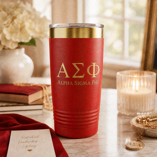 Alpha Sigma Phi 20oz Tumbler