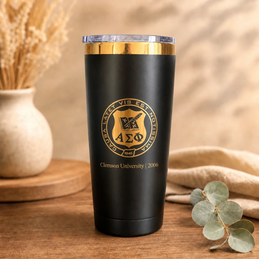 Alpha Sig Tumbler