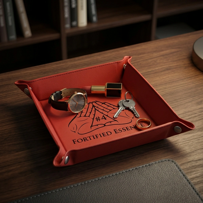 Delta Sigma Theta Custom Engraved Executive Bar Set — Decanter & Catch-All Tray