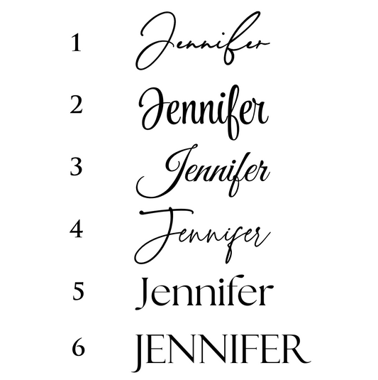 NuVision personalized engraving detail — premium keepsake gifts