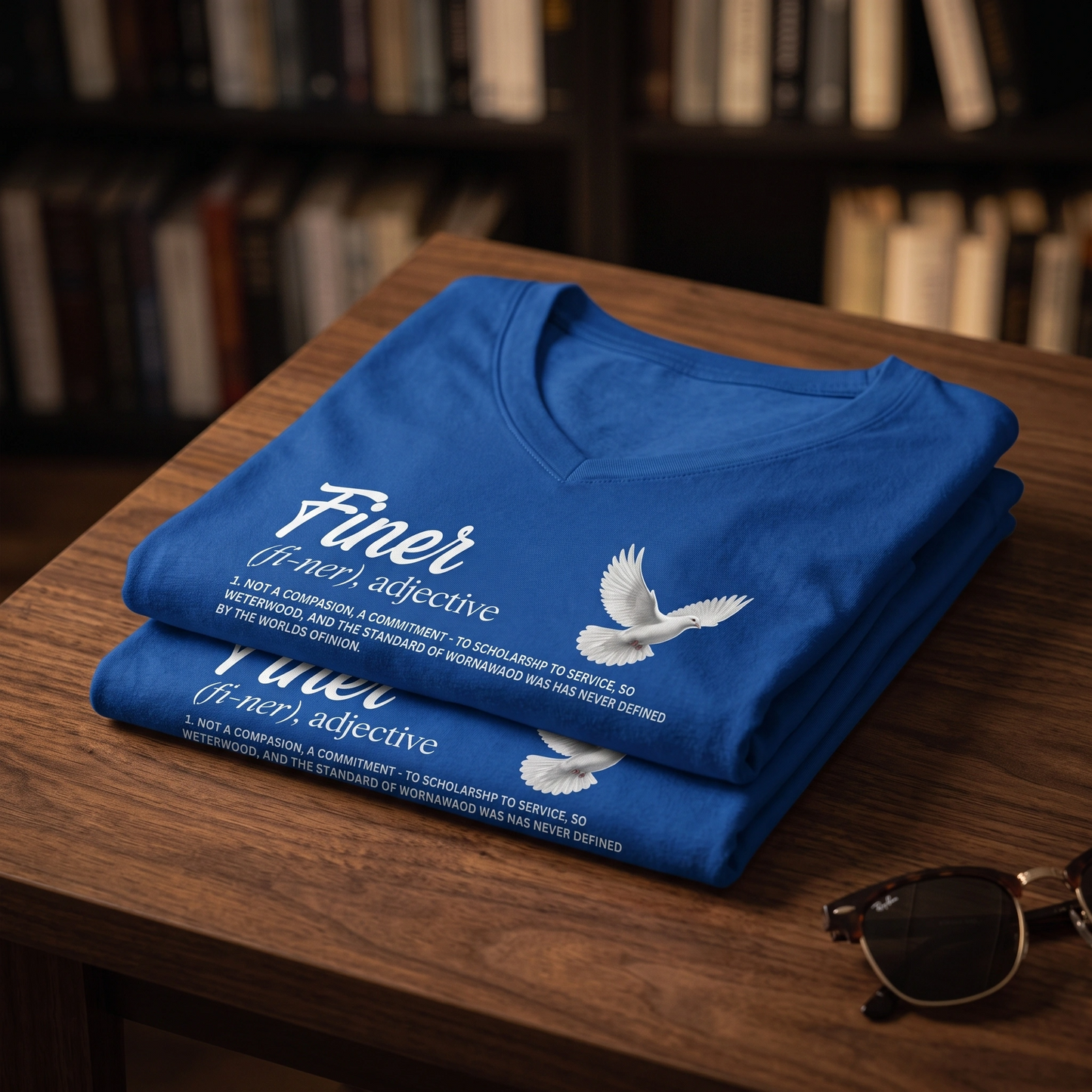 Zeta Phi Beta Women's V Neck [Finer Defined] Tee