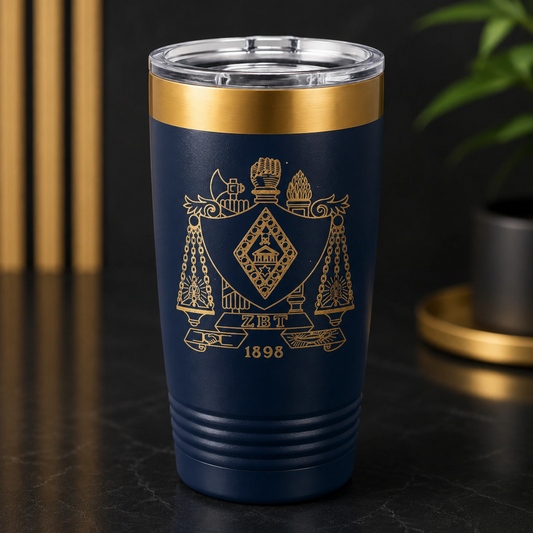 Zeta Beta Tau 20oz Tumbler