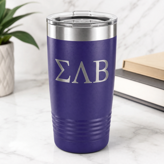 Sigma Lambda Beta 20oz Tumbler