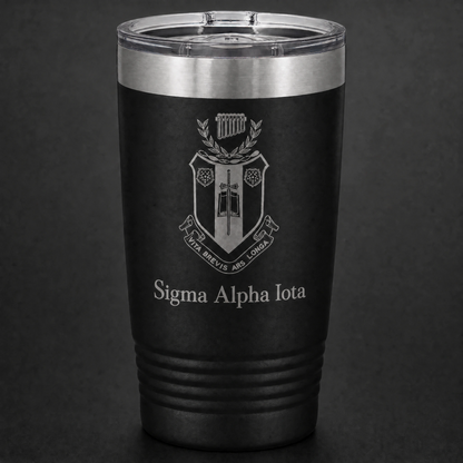 Sigma Alpha Iota 20oz Tumbler