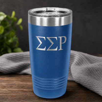 Sigma Sigma Rho 20oz Tumbler