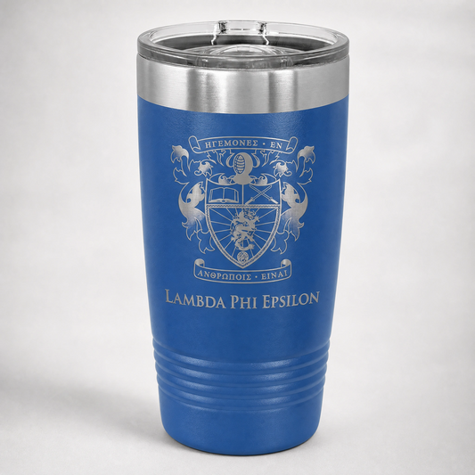 Lambda Phi Epsilon 20oz Tumbler