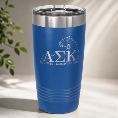Alpha Sigma Kappa Sorority 20oz Tumbler