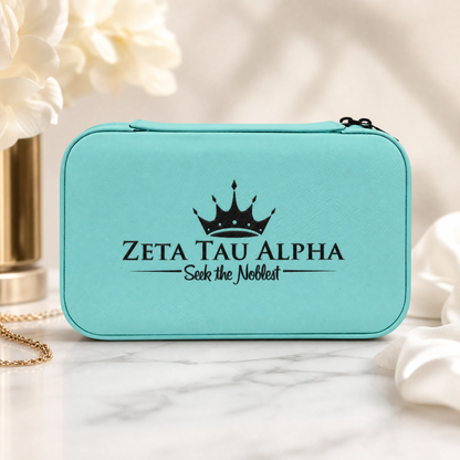 Zeta Tau Alpha Keepsake Jewelry Box