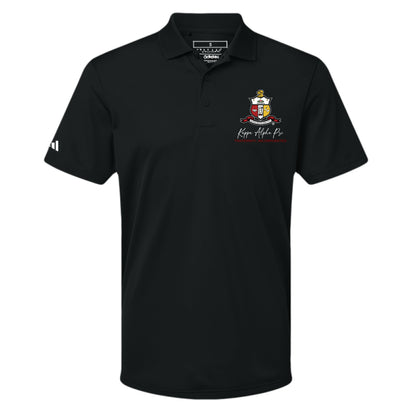 Kappa Alpha Psi Adidas Polo Black