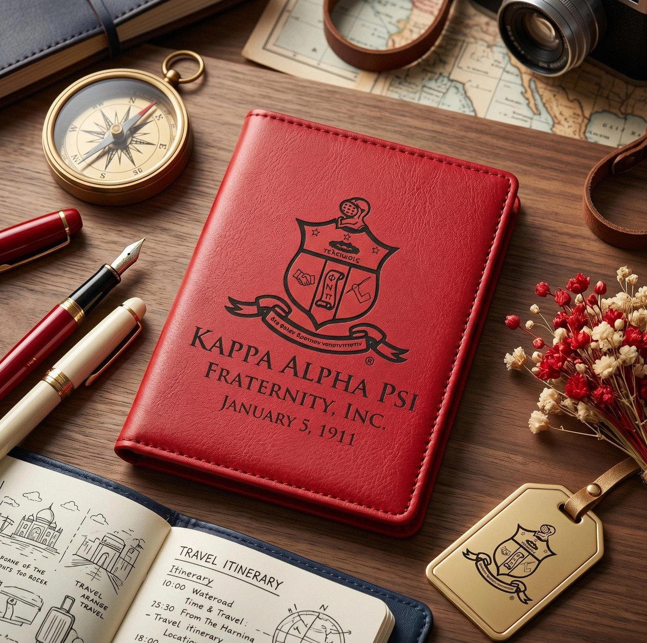 Kappa Alpha Psi Passport Cover