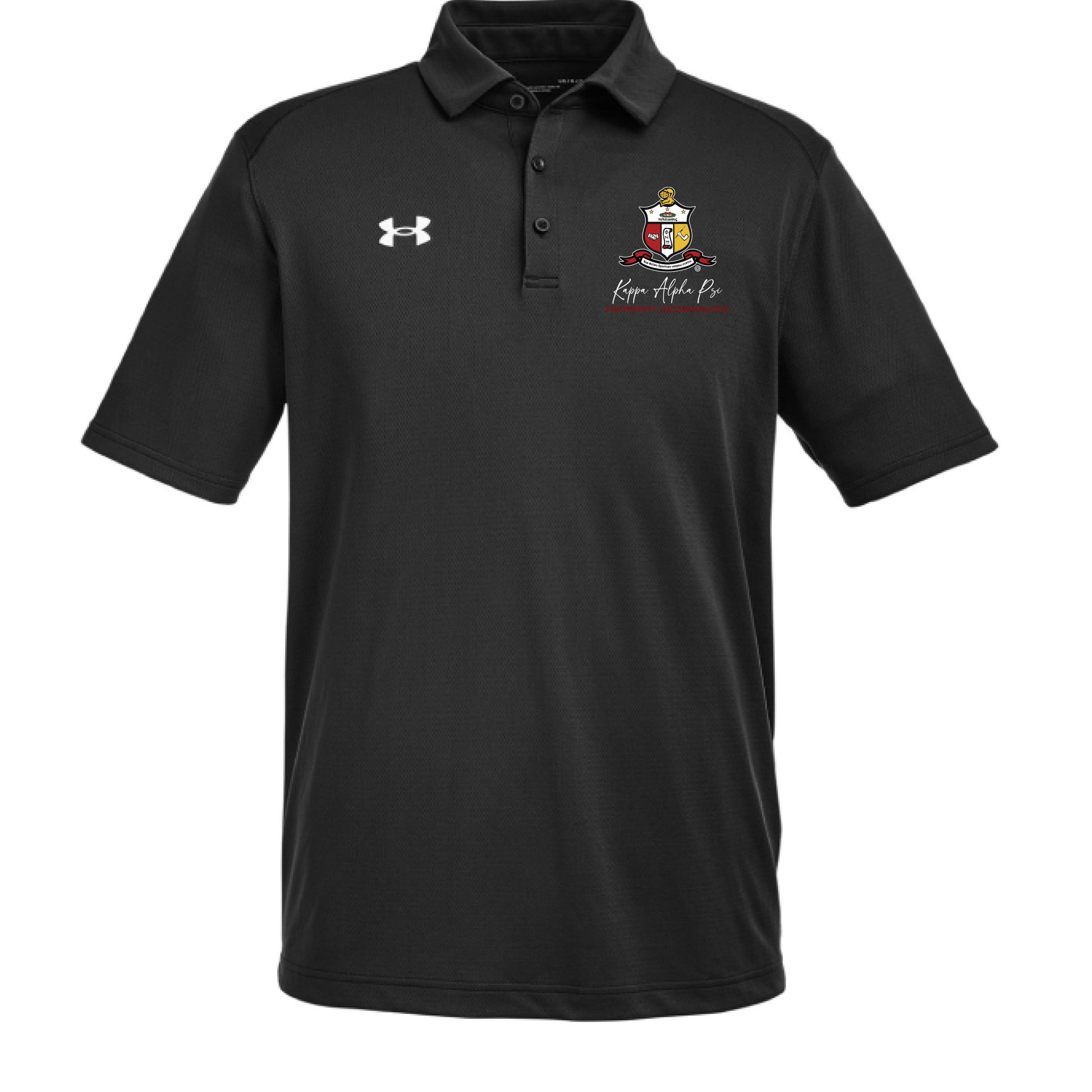 Kappa Alpha Psi Under Armour Polo Black