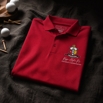 Kappa Alpha Psi COA Adidas Performance Polo Golf Shirt