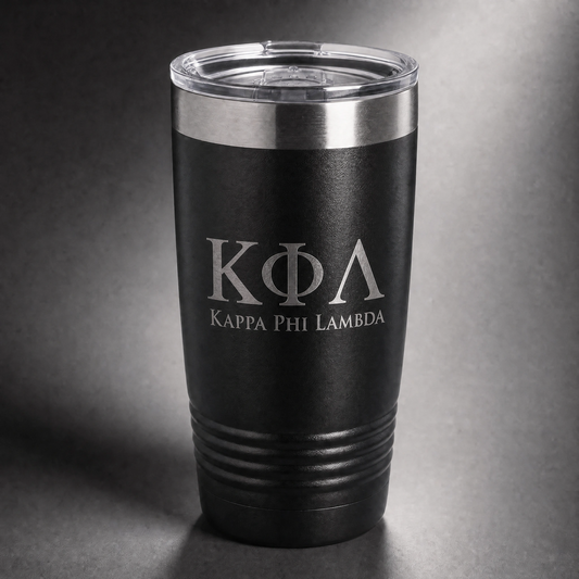 Kappa Phi Lambda Tumbler - 20 oz -Nuvision Kreations