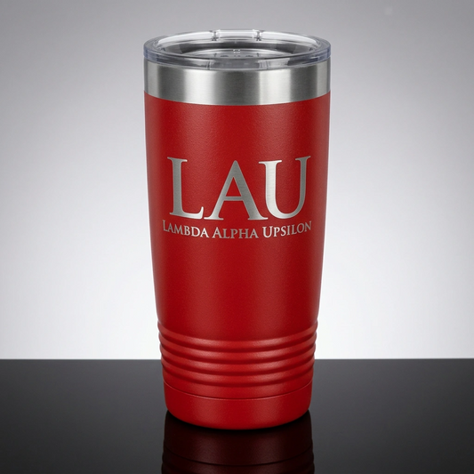 Lambda Alpha Upsilon 20oz Tumbler