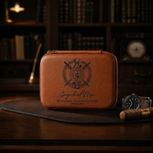 Omega Psi Phi Custom Engraved Legacy Case