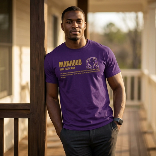 Omega Psi Phi Manhood Defined Tee