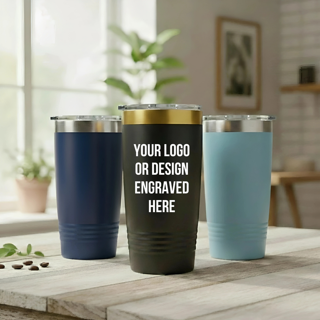 DESIGN YOUR OWN Custom Engraved Tumbler - 20 oz