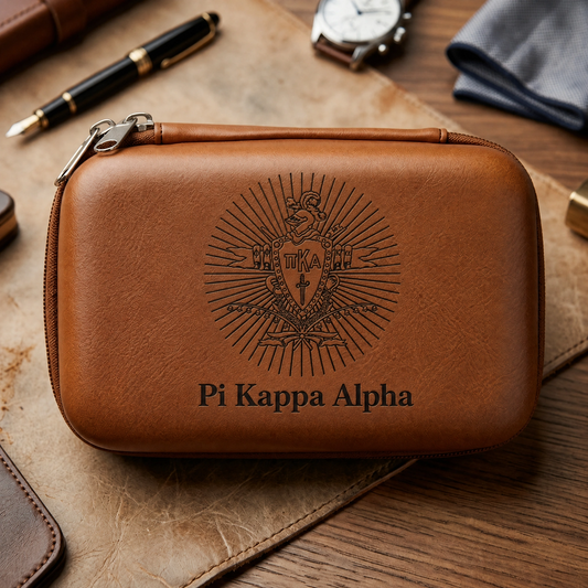Pi Kappa Alpha Personalized Travel Case | Cigar Case