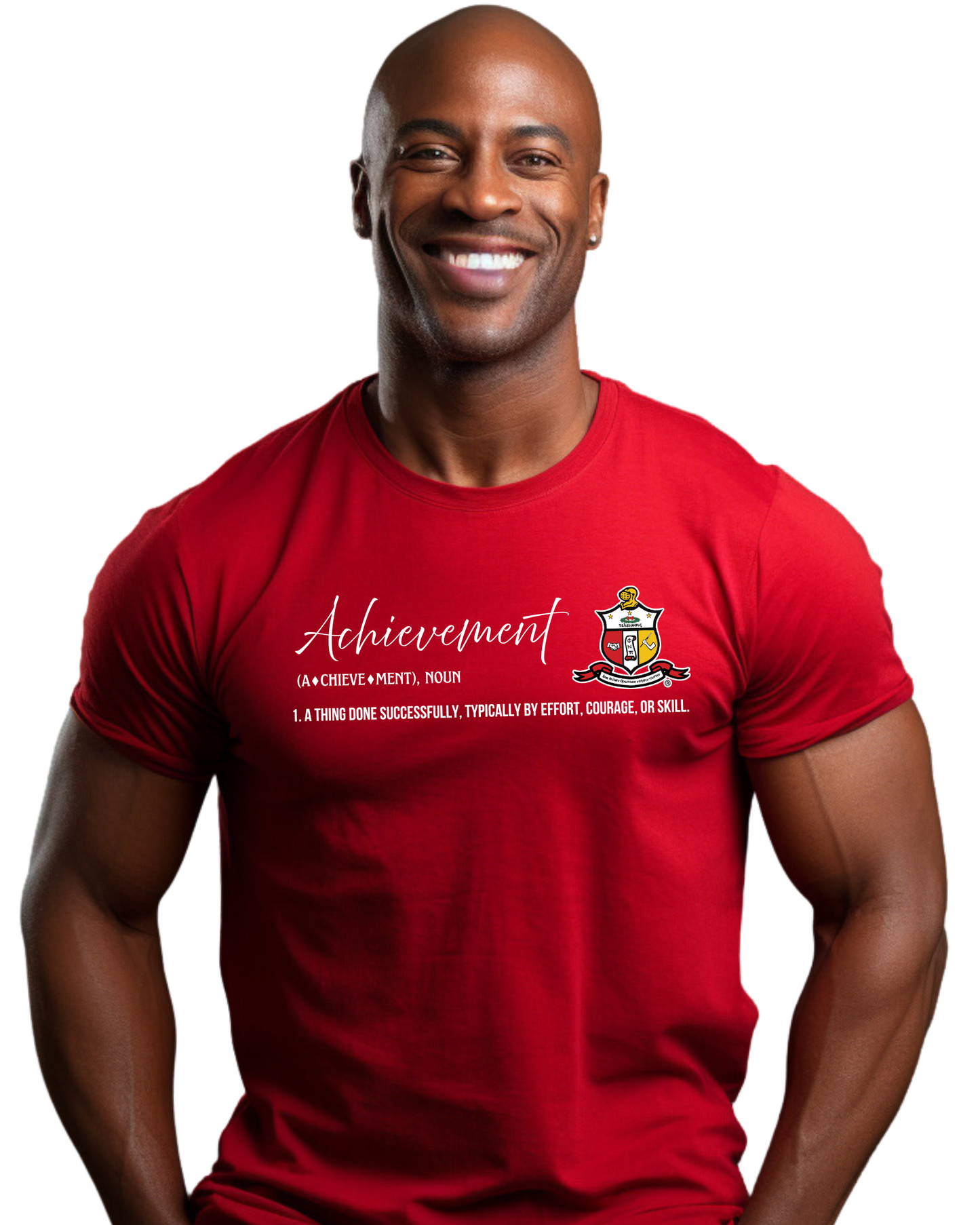 Kappa Alpha Psi Achievement Defined (Red)