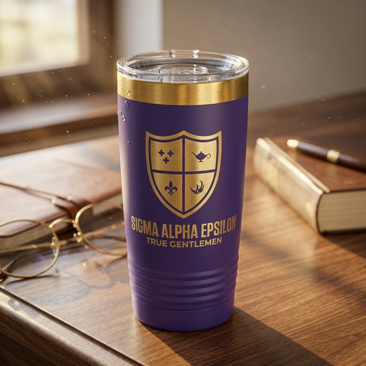 Sigma Alpha Epsilon 20oz Tumbler