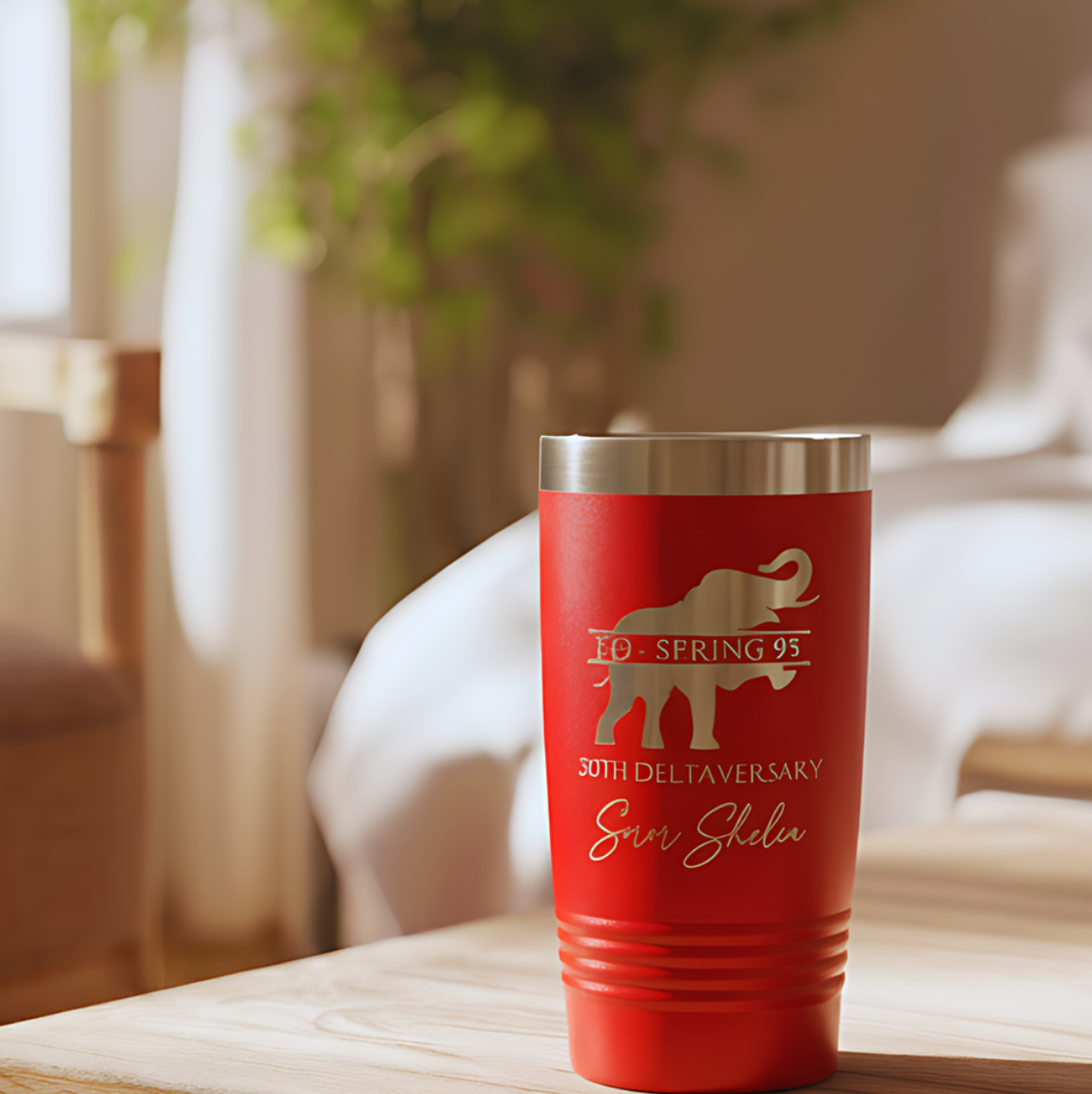 Delta Sigma Theta Custom Engraved Tumbler - 20 oz