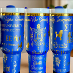 Sigma Gamma Rho Custom Wrapped Tumbler - 40 oz