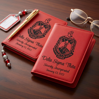 Delta Sigma Theta Custom Engraved Passport Cover