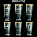 Alpha Phi Alpha Custom Engraved Tumbler - 20 oz